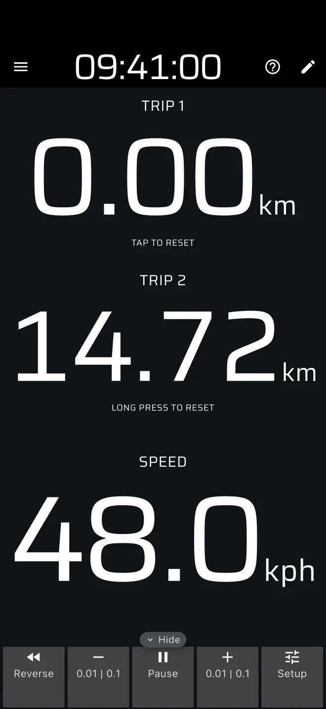 Trip 1 after a reset