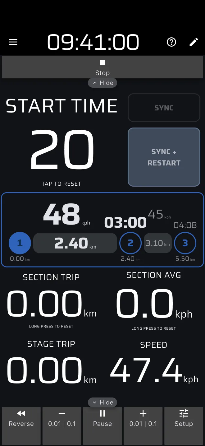 Ideal Time before a Time start, counting down