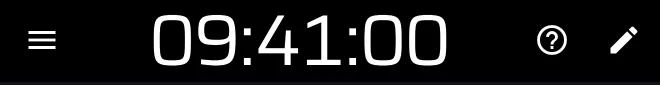the app bar