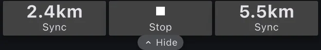 the stage toolbar of Regularity mode