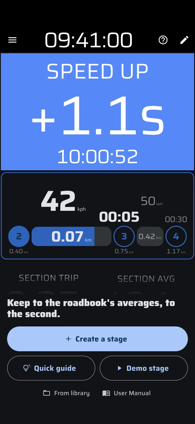 Regularity no-stage screen