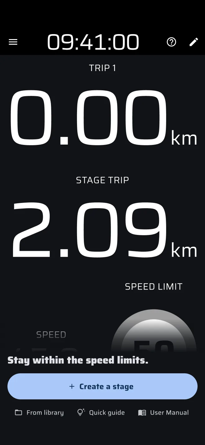 Recce no-stage screen